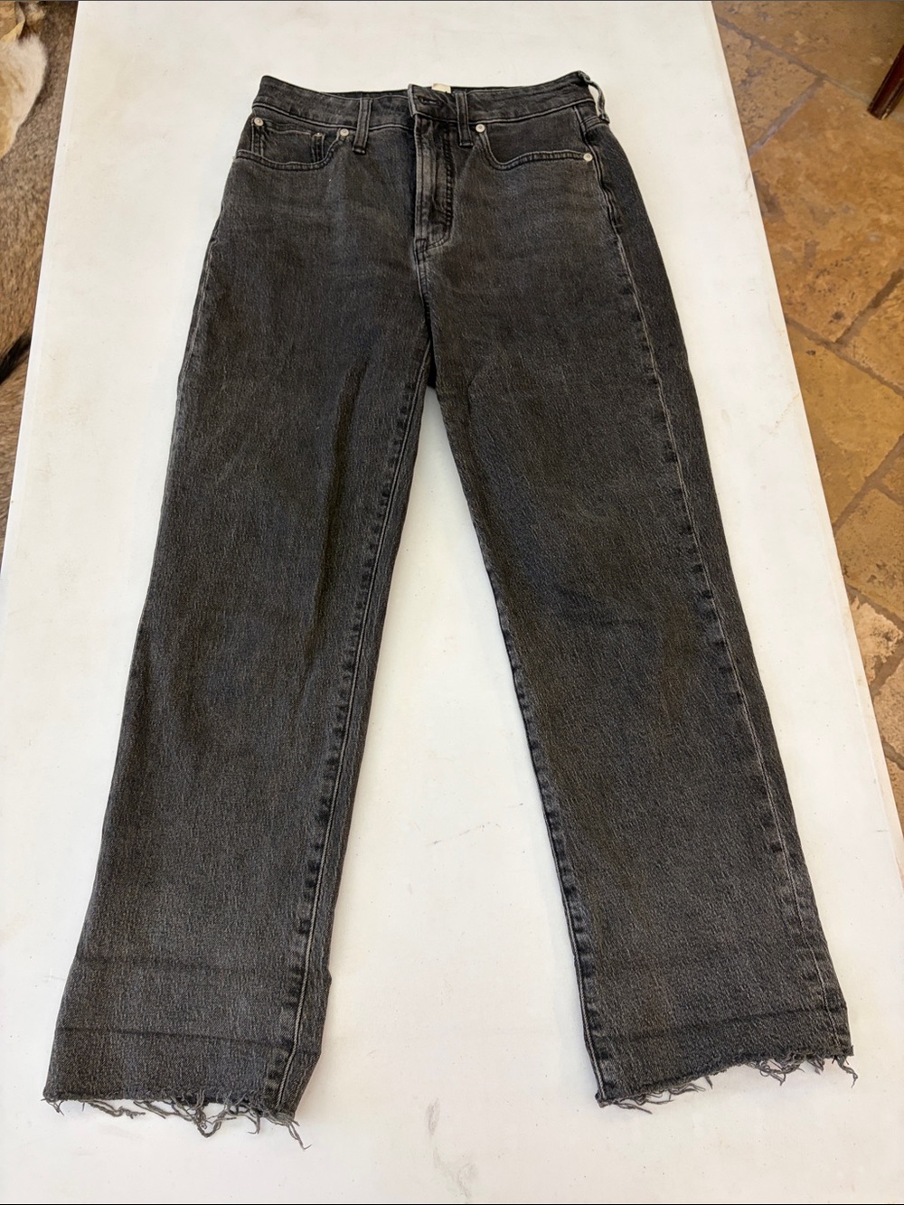 Madewell Curvy Perfect Vintage Straight Leg Jeans